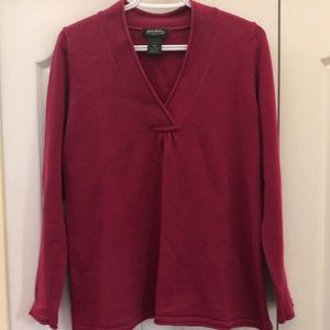 Eddie Bauer vneck sweater